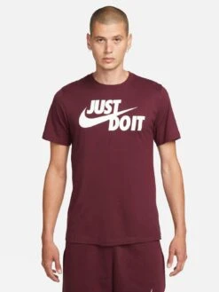 Nike NSW Just Do It T-Shirt - Red
