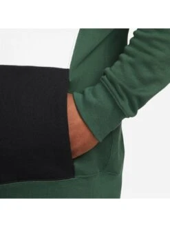 Nike Club Colour Block Hoodie - Green (Plus Size) -Sport Sphere VKLOR SQ5 0000000047 GREEN MDd1