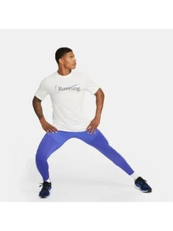 Nike Dri-Fit Heritage Running T-Shirt - White -Sport Sphere VKLPE SQ3 0000000013 WHITE MDo