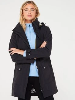 Trespass Rainy Day Waterproof Jacket - Black -Sport Sphere VKPFL SQ5 0000000004 BLACK MDd1