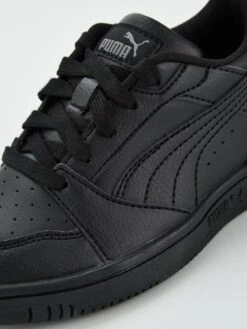 Puma Childrens Rebound V6 Low -Sport Sphere VKPO2 SQ6 0000000226 BLACK BLACK SLd