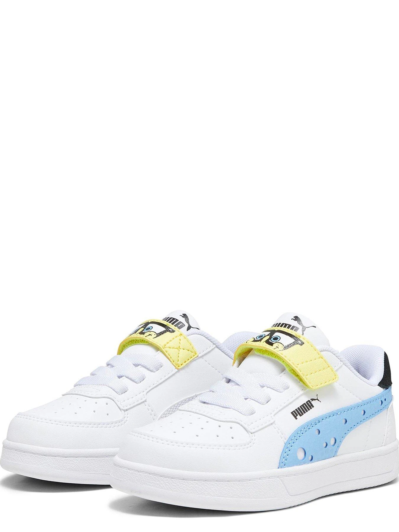 Puma Children's Caven 2.0 Spongebob Trainers - White 2 Puma Children's Caven 2.0 Spongebob Trainers - White - Image 2