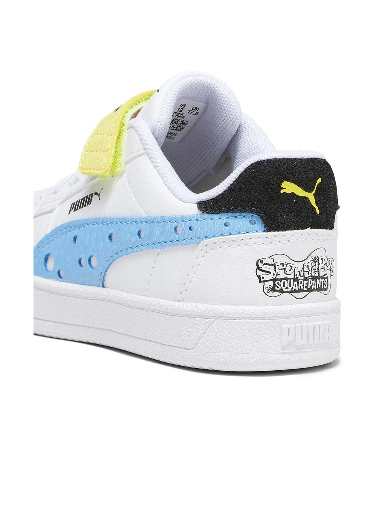 Puma Children's Caven 2.0 Spongebob Trainers - White 3 Puma Children's Caven 2.0 Spongebob Trainers - White - Image 3
