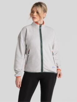 Craghoppers Co2 Renu Full Zip Fleece Jacket - Grey