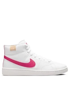 Nike Court Royale 2 Mid Trainers - White/Pink