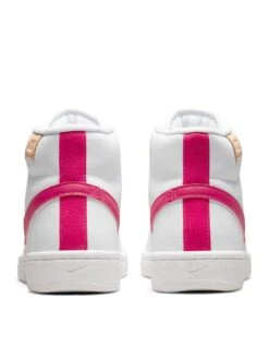 Nike Court Royale 2 Mid Trainers - White/Pink -Sport Sphere VKPT9 SQ3 0000000524 WHITE PINK SLb