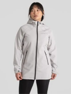 Craghoppers Gwen Hooded Soft Shell Jacket - Grey