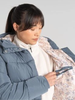 Craghoppers Orla Hooded Jacket - Grey -Sport Sphere VKPTR SQ5 0000000005 GREY MDd1