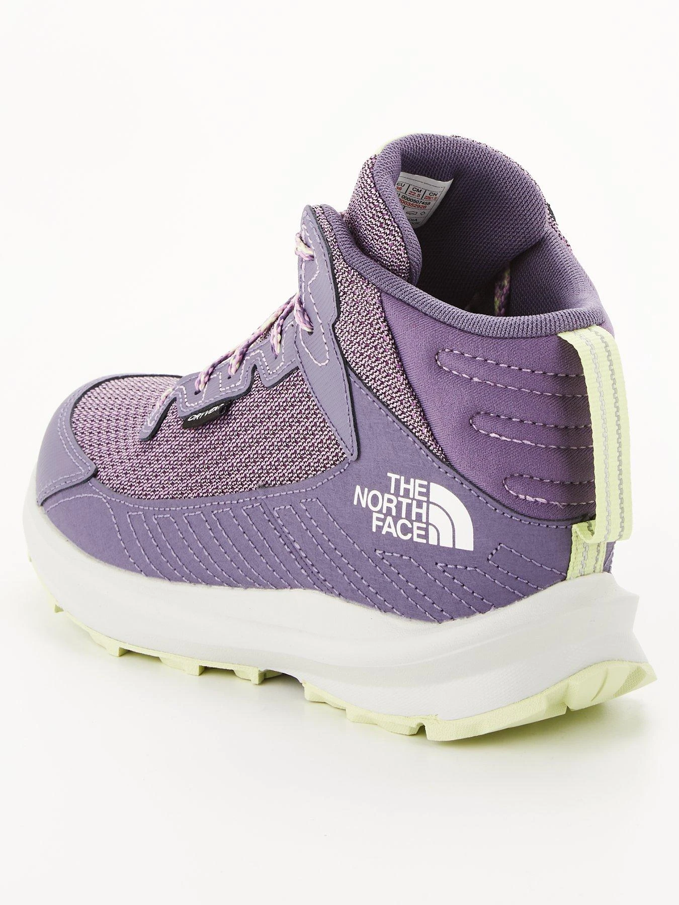 THE NORTH FACE Older Girls Fastpack Waterproof Mid Hiking Boots - Purple 3 THE NORTH FACE Older Girls Fastpack Waterproof Mid Hiking Boots - Purple - Image 3