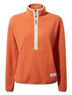 Craghoppers Co2 Renu Half Zip Fleece Top - Orange -Sport Sphere VKPZL SQ6 0000000198 ORANGE MDd2