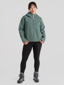 Craghoppers Tyra Hooded Soft Shell Jacket - Green 8 Craghoppers Tyra Hooded Soft Shell Jacket - Green -Sport Sphere VKQ0W SQ3 0000000047 GREEN MDo