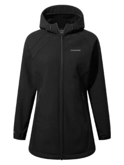 Craghoppers Gwen Hooded Soft Shell Jacket - Black -Sport Sphere VKQ0X SQ6 0000000004 BLACK MDd2