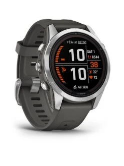 Garmin Fenix 7S Pro Solar - Stainless Steel Graphite Band -Sport Sphere VKYO4 SQ3 0000000004 BLACK SLa