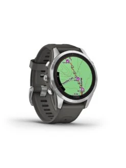 Garmin Fenix 7S Pro Solar - Stainless Steel Graphite Band -Sport Sphere VKYO4 SQ4 0000000004 BLACK SLd