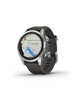 Garmin Fenix 7S Pro Solar - Stainless Steel Graphite Band -Sport Sphere VKYO4 SQ5 0000000004 BLACK SLd1
