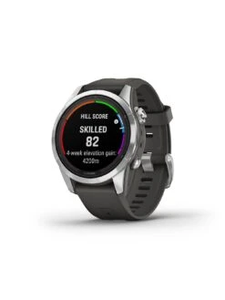 Garmin Fenix 7S Pro Solar - Stainless Steel Graphite Band -Sport Sphere VKYO4 SQ6 0000000004 BLACK SLd2