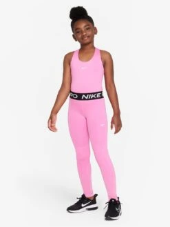 Nike Older Girls Nike Pro Leggings - Pink -Sport Sphere VKYPZ SQ2 0000000063 PINK MDf