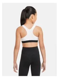 Nike Older Girls Swoosh Sports Bra - White -Sport Sphere VKYQ0 SQ3 0000000013 WHITE SLb