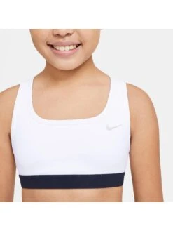 Nike Older Girls Swoosh Sports Bra - White -Sport Sphere VKYQ0 SQ5 0000000013 WHITE SLd1