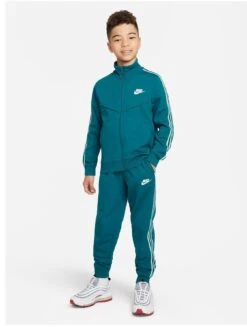 Nike Older Unisex Poly Taped Full Zip Tracksuit