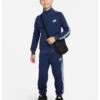 Nike Older Unisex Poly Taped Full Zip Tracksuit - Navy