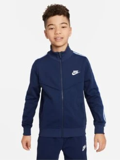 Nike Older Unisex Poly Taped Full Zip Tracksuit - Navy -Sport Sphere VKYQW SQ2 0000000048 NAVY MDf