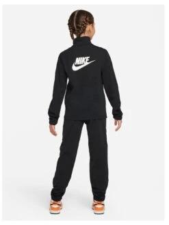 Nike Older Unisex Poly Full Zip Tracksuit - Black -Sport Sphere VKYU1 SQ3 0000000004 BLACK SLb