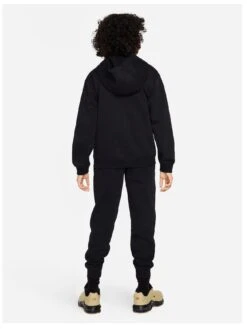 Nike Older Unisex Club Fleece Full Zip Tracksuit - Black/White -Sport Sphere VKYU8 SQ3 0000000019 BLACK WHITE SLb