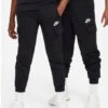 Nike Older Unisex Club Fleece Cargo Pant - Black