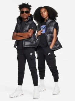 Nike Older Unisex Club Fleece Cargo Pant - Black -Sport Sphere VKYVB SQ2 0000000004 BLACK MDf