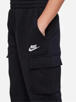 Nike Older Unisex Club Fleece Cargo Pant - Black -Sport Sphere VKYVB SQ4 0000000004 BLACK SLd