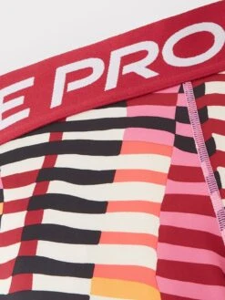 Nike Older Girls Nike Pro Dri-fit Print Leggings -Sport Sphere VKYVD SQ4 0000000063 PINK SLd