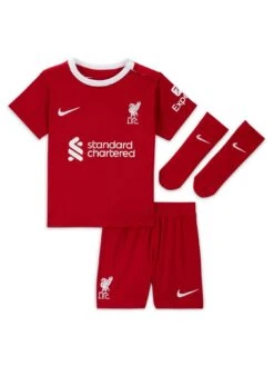 Nike Liverpool FC Infant 23/24 Home Kit - Red