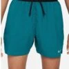 Nike Older Boys Dri-fit Multi Tech Shorts - Dark Green