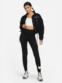 Nike Sportswear Classics High-Waisted Graphic Leggings - Black -Sport Sphere VL31C SQ3 0000000004 BLACK MDo