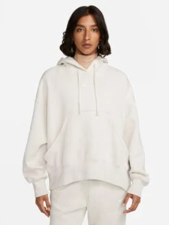 Nike Sportswear Phoenix Fleece Women's Over-Oversized Pullover Hoodie - Light Beige