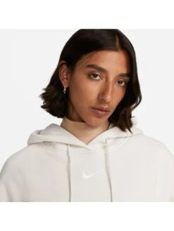 Nike Sportswear Phoenix Fleece Women's Over-Oversized Pullover Hoodie - Light Beige -Sport Sphere VL31H SQ5 0000001343 LIGHT BEIGE MDd1