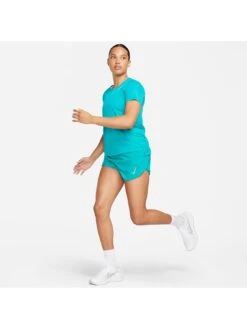 Nike Dri-FIT Race Women's Short-Sleeve Running Top - Aqua -Sport Sphere VL32D SQ3 0000000106 AQUA MDo