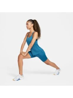 Nike Dri-FIT One Elastika Women's Standard Fit Tank Top - Blue -Sport Sphere VL32Y SQ3 0000000020 BLUE MDo