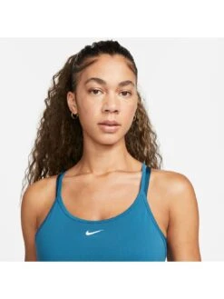 Nike Dri-FIT One Elastika Women's Standard Fit Tank Top - Blue -Sport Sphere VL32Y SQ4 0000000020 BLUE MDd