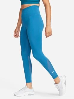 Nike One High-Waisted 7/8 Leggings - Blue