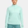 Nike Dri-FIT Pacer Women's 1/4-Zip Pullover Top - Blue