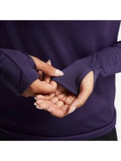 Nike Dri-FIT Women's Crew-Neck Running Top - Purple -Sport Sphere VL34W SQ5 0000000039 PURPLE MDd1