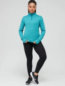 Nike Swift Element DF UV Half Zip Top - Aqua -Sport Sphere VL34Y SQ3 0000000106 AQUA MDo