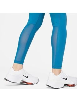 Nike Pro Mid-Rise Mesh-Panelled Leggings - Blue -Sport Sphere VL35A SQ4 0000000020 BLUE MDd