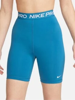 Nike Pro 365 Women's High-Waisted 7" Shorts - Blue