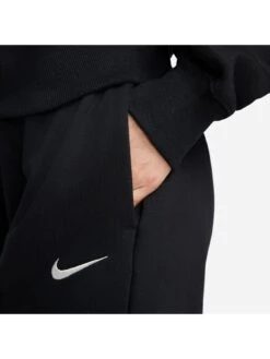 Nike Sportswear Phoenix Fleece Women's Oversized 1/2-Zip Crop Sweatshirt - Black -Sport Sphere VL35Q SQ5 0000000004 BLACK MDd1