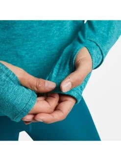 Nike Dri-FIT Crew-Neck Running Top - Aqua -Sport Sphere VL36S SQ5 0000000106 AQUA MDd1