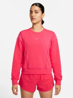 Nike Dri-FIT One Crewneck Top - Red