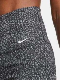 Nike One High-Waisted 7" Printed Biker Shorts - Black/White -Sport Sphere VL37Z SQ5 0000000019 BLACK WHITE MDd1